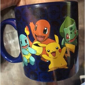 Pokémon Funky Pokémon Starter Group Blue‎ Collector Mug